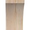 Ekena Millwork 6"W x 6"D x 10"H Thorton Rough Sawn Knee Brace, Douglas Fir BRC06X06X10THR00RDF - alternate 4